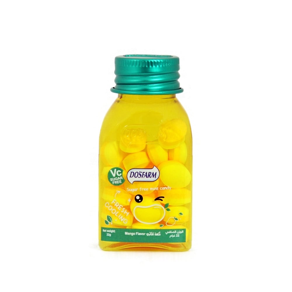 Dosfarm Sugar Free Mint Candy – Mango Flavor 